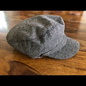 3/$20-Brown and White tweed hat